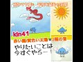 【kin41】マヤ暦の波動に合わせるだけで奇跡が起きる！赤い龍 黄色い太陽✖️2極の音