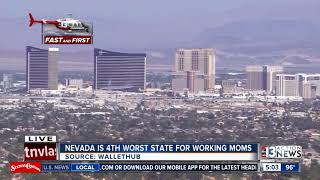 Study: Nevada one of worst states for working moms