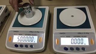 BDS-DJ precision balance anti-overload test video