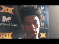 Iowa State PG Lindell Wigginton talks about Terrence Lewis joining the team