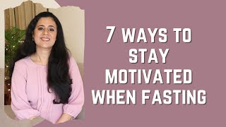 Intermittent Fasting Tips - 7 tips to stay motivated on OMAD