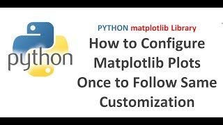 Python Data Analysis / Visualization Matplotlib Tutorial | Configuring Matplotlib Plots | Pandas