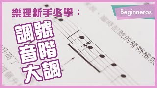 【樂理教學】樂理新手必學：調號、音階、大調｜Beginneros