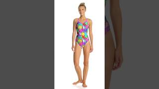 Dolfin Winners Women's Game On One Piece Swimsuit | SwimOutlet.com