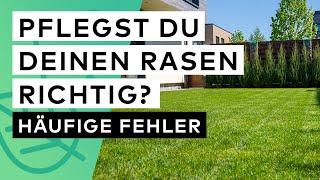 Diese häufigen Fehler bei der Rasenpflege im Frühjahr solltest du vermeiden