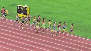 H28　千葉県中学総体　1年男子1500m　決勝