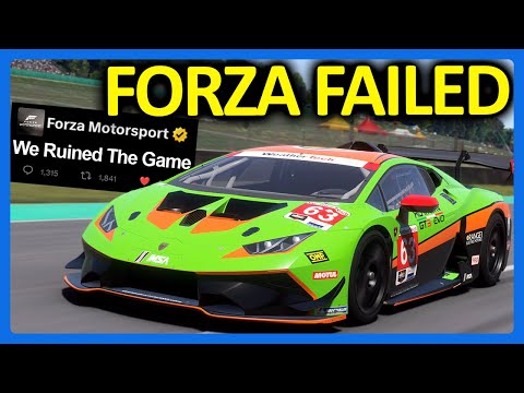 Forza Motorsport is a Failure.