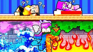 Cash’s ELEMENTAL DOOMSDAY BUNKER! (Minecraft)