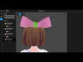 how to make a bow in vroid