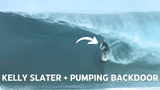 Kelly Slater + Pumping Backdoor Pipeline