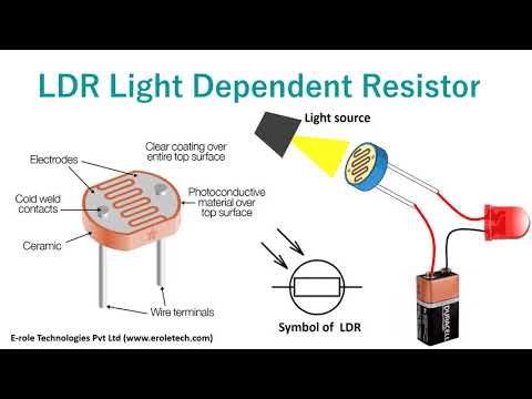 LDR (leight Dependent Resistor) & Thermistor Basic Electronics - YouTube