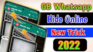 How To Hide Online On GB Whatsapp || Hide Online Status On GB Whatsapp || ADNAN Tech Tv