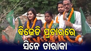 ବିଜେଡି ପ୍ରଚାରରେ ସିନେ ତାରାକା | Odisha Reporter