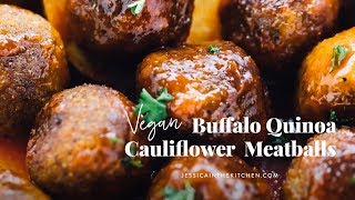 Buffalo Quinoa Květák Veganské karbanátky | recepty na veganskou večeři