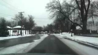 Driving through Pittsford, NY