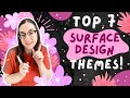 Best surface design topics! Building your surface design portfolio | Surface design themes