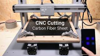 Snapmaker 2.0: CNC Cutting Carbon Fiber Sheet