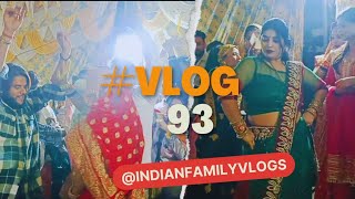 Ladies Sangeet💃🕺 (Part 1) | Vlog 93 | Indian Family Vlogs #vlogs #family #dance #geet #ladiessangeet