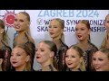 team helsinki rockettes fin short program zagreb 2024 worldsynchro