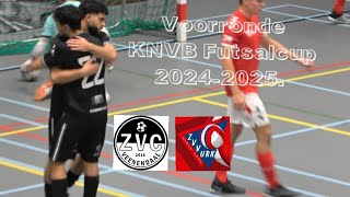 #Highlights ZVC Veenendaal  ZVV Urk voorronde KNVB Futsalcup #knvbbeker #futsal.