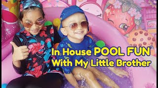 In House Pool Fun-ঘরের মধ্যেই সুইমিংপুলের মজা!