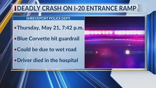 Deadly Crash On I-20 Entrance Ramp