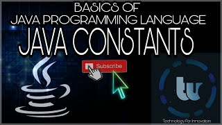 JAVA CONSTANTS