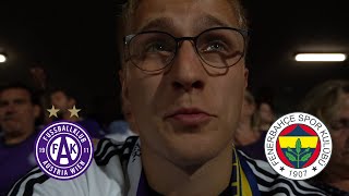 POLIZEI, HUNDE & Schlägereien 🚓👮‍♂️ | Austria Wien vs Fenerbahce Istanbul | Stadion Vlog pt. 11 🤝