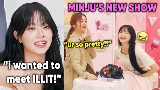 EUNCHAE being the 1st guest on ILLIT Minju's NEW show on KBS (her wish has finally come true!)