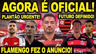 AGORA É OFICIAL! FLAMENGO ANUNCIA CONTRATAÇÃO DE 2º REFORÇO! JORGINHO! CARLINHOS SAINDO DO MENGÃO E+