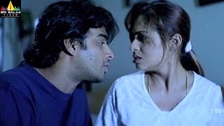 Priyasakhi Movie Madhavan About His Family | Telugu Movie Scenes | Sri Balaji Video