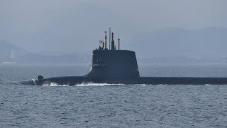 そうりゅう型潜水艦＠鹿児島湾