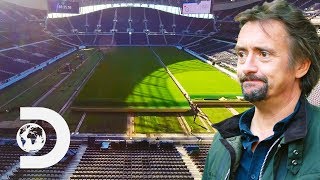 How Tottenham Stadium Moves Its Massive 9000 Tonne Pitch | Richard Hammond's Big