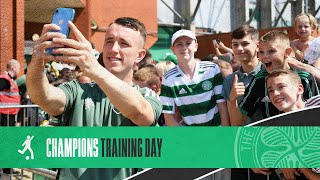 Champions' Training Day | Watch the Bhoys training inside Celtic Park