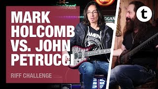 Mark Holcomb vs. John Petrucci | Thomann Riff Challenge | Episode 1