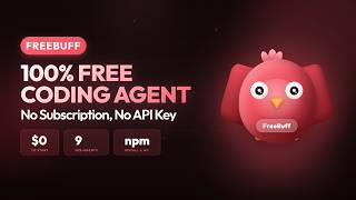 FreeBuff: 100% Free & Unlimited Coding Agent, No Subscription, No API Key