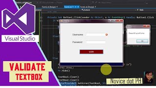 Validate Textbox || Visual Basic