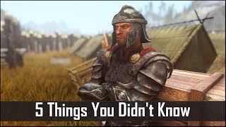 Skyrim: 5 Things You Probably Didn't Know You Could Do - The Elder Scrolls 5: Secrets (Part 4)