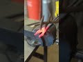 Blacksmith setting the ends of some Tong Pliers #blacksmith #makingvideos