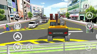 New Gameplay of Hyundai Excavator full crazy Video game - 3D Driving Class 2 |