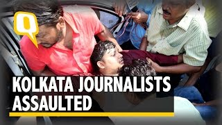 The Quint: Kolkata Journalists Stage Protest After Being Assaulted by Police