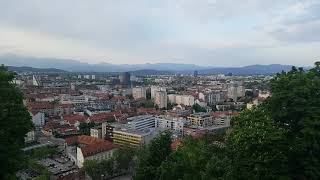 Ljubljana castle view