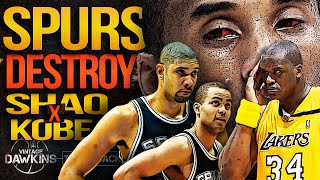 Duncan, Parker x Spurs DESTROY Champs Lakers In an Elimination Game At Staples | 2003 WCSF Game 6 🔥