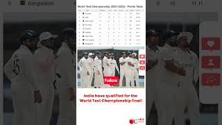 India Reached The WTC Final | Wtc 2023 Points Table | ICC World Test Championship | WTC  2021-2023