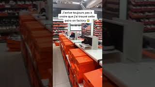 Je ne m’attendais pas à trouver cette paire de sneakers en factory 😱🤩