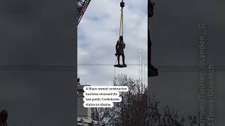 Virginia’s last public Confederate statue comes down