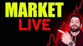 🔴STOCK MARKET HOLD INTO INFLATION DATA? GME & AMC BOUNCE? LIVE TRADING!