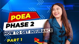 POEA SERIES// PHASE 2 HOW TO GET INSURANCE Part 1 #tfetp