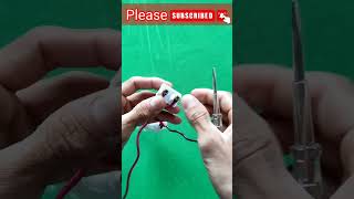 Make a Emergency Series Test lamp #diy #electricalwiring