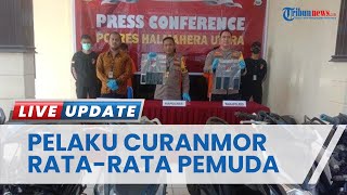 Polisi Ungkap Curanmor di Halmahera Utara, Rata-rata Anak Muda, Mereka Akui Cari Makan